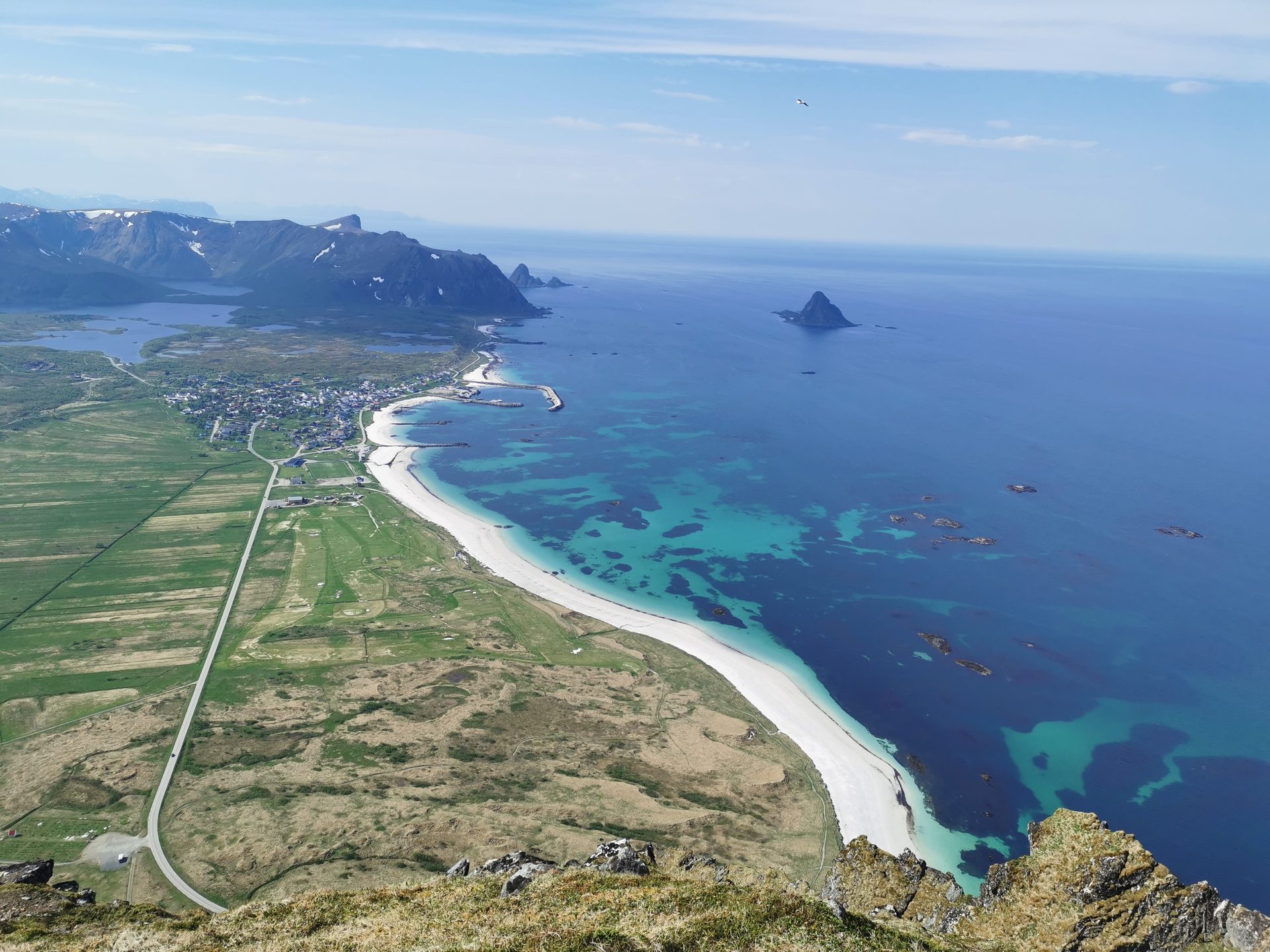 Bleik Beach (Andøya) in Nordland (Andøya / Vesterålen), Norway