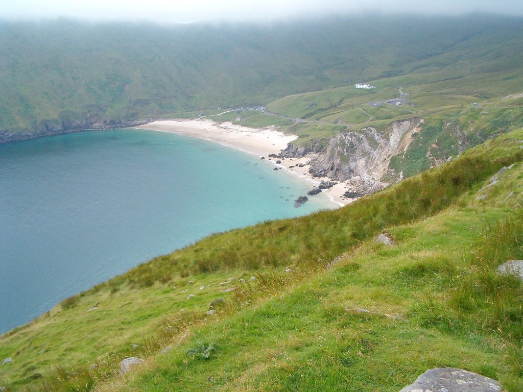 Keem Bay in County Mayo (Achill Island), Ireland