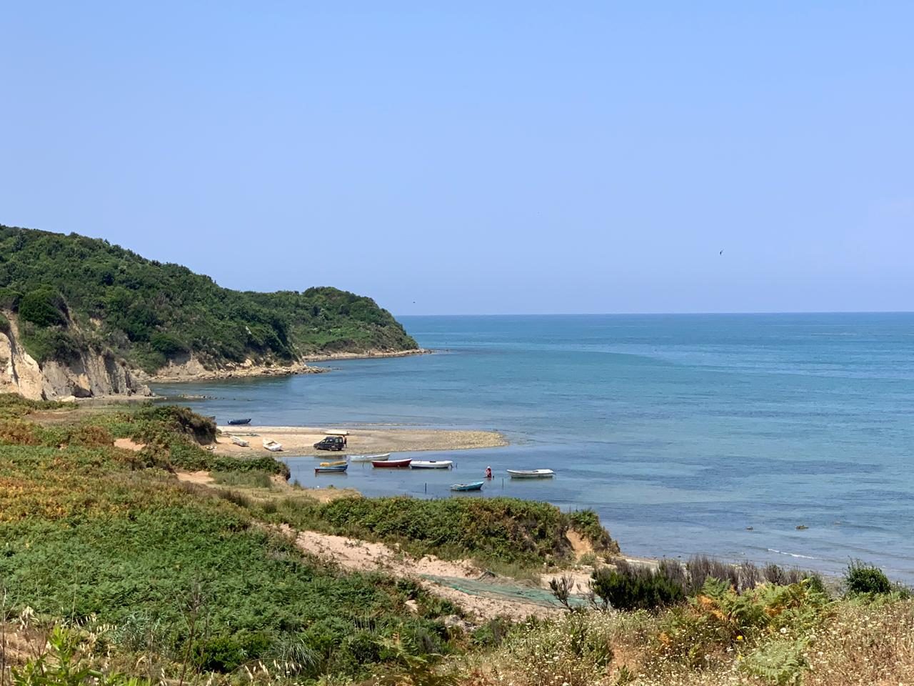 Kepi i Rodonit in Durrës County, Albania