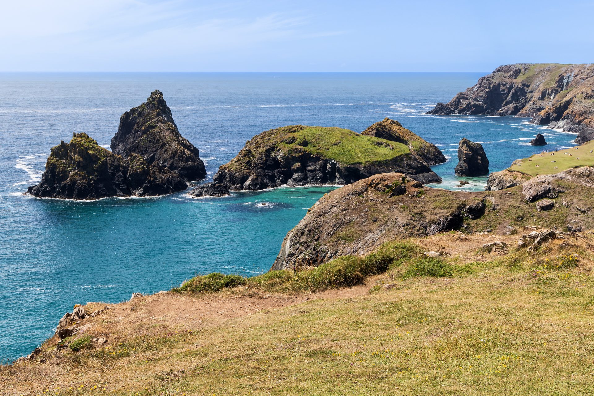 Kynance Cove in Cornwall (Lizard Peninsula), United Kingdom