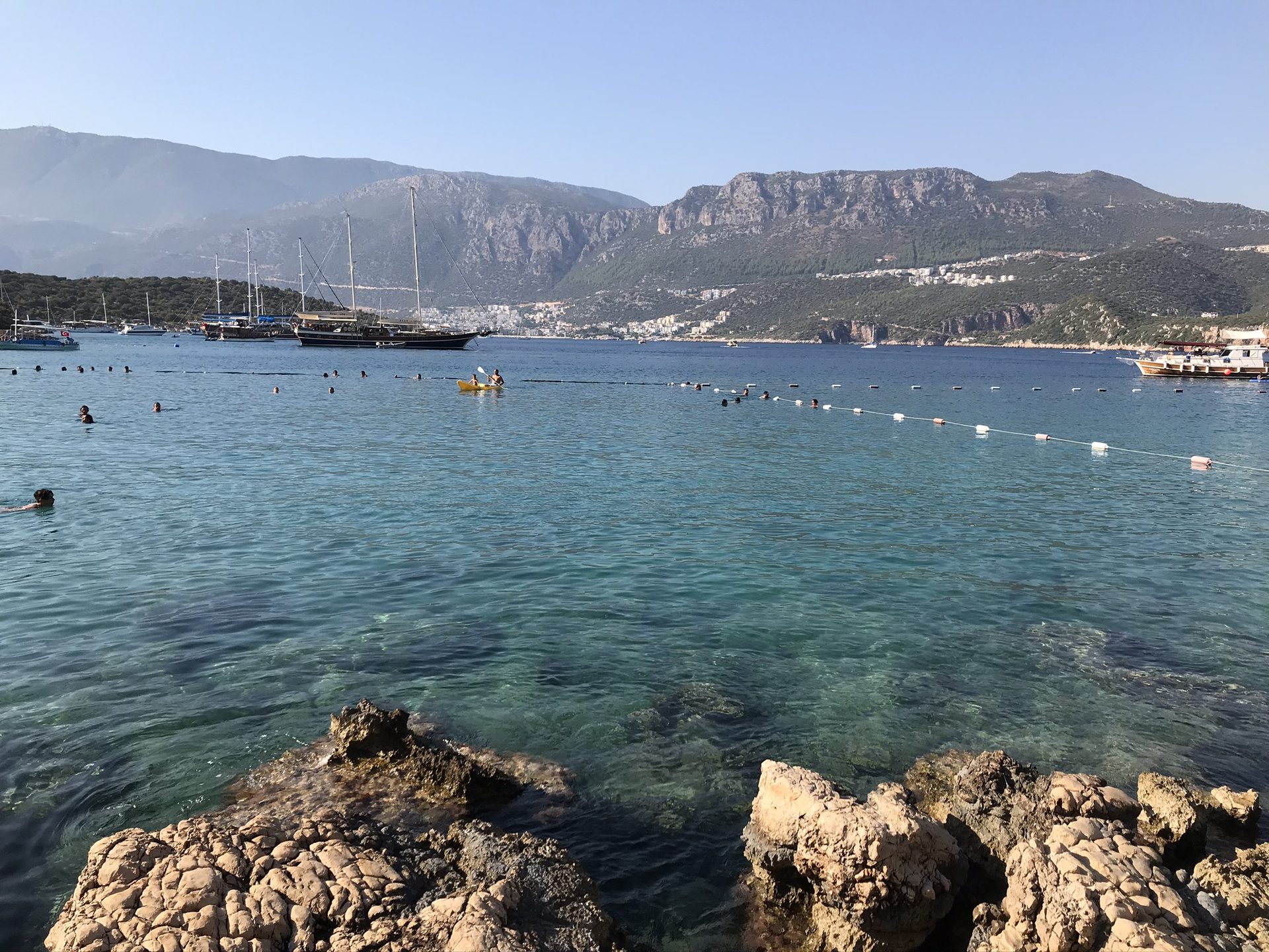 Limanağzı Beach in Antalya (Kaş), Turkey