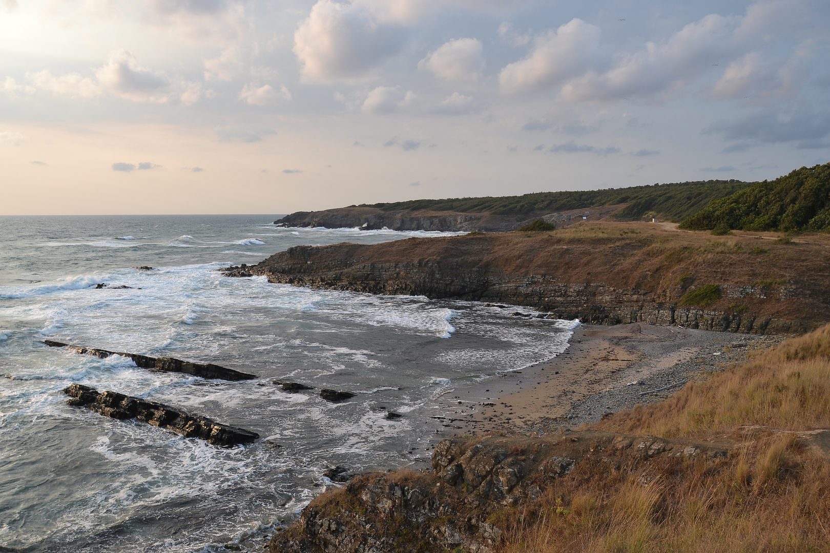 Lipite Beach in Sinemorets, Strandzha, Bulgaria