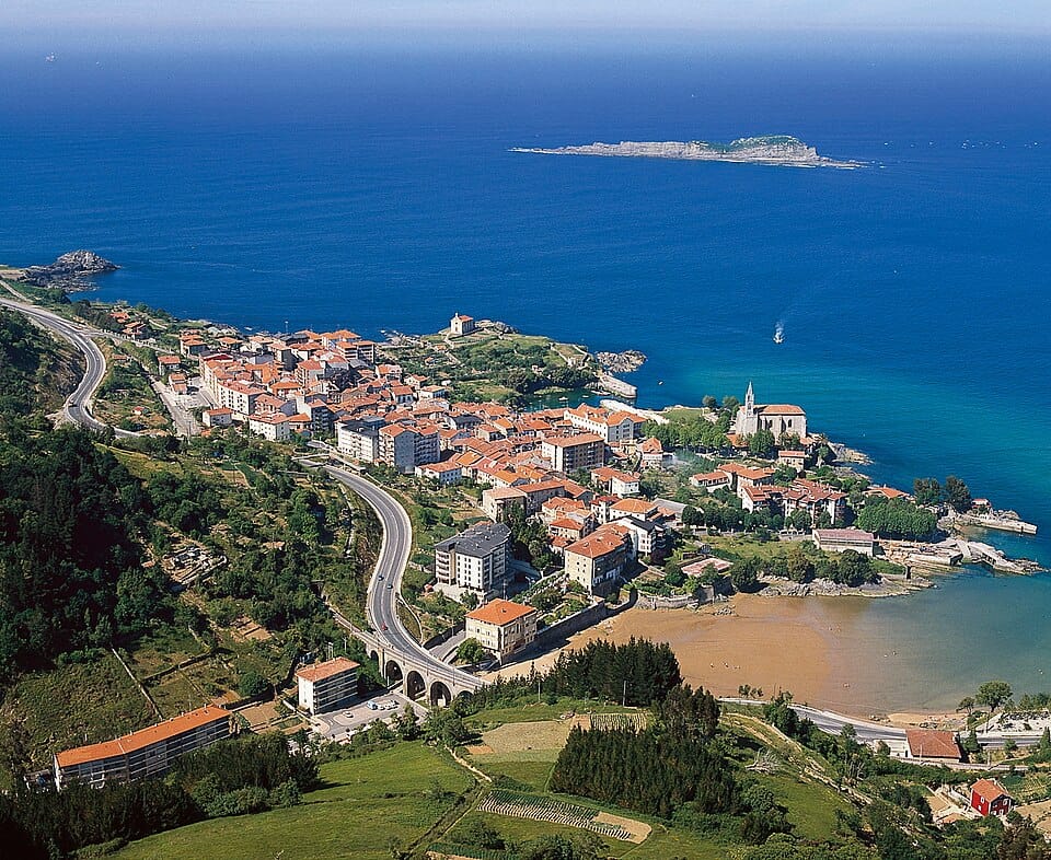 Mundaka in Urdaibai, Bizkaia, Spain