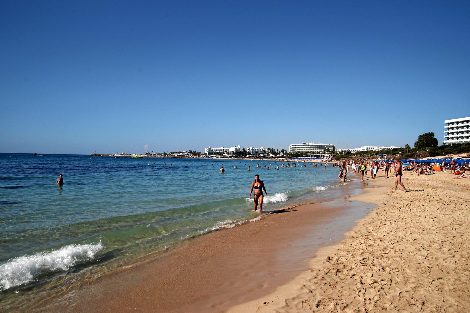 Pantachou Beach (Limanaki) in Ayia Napa, Cyprus