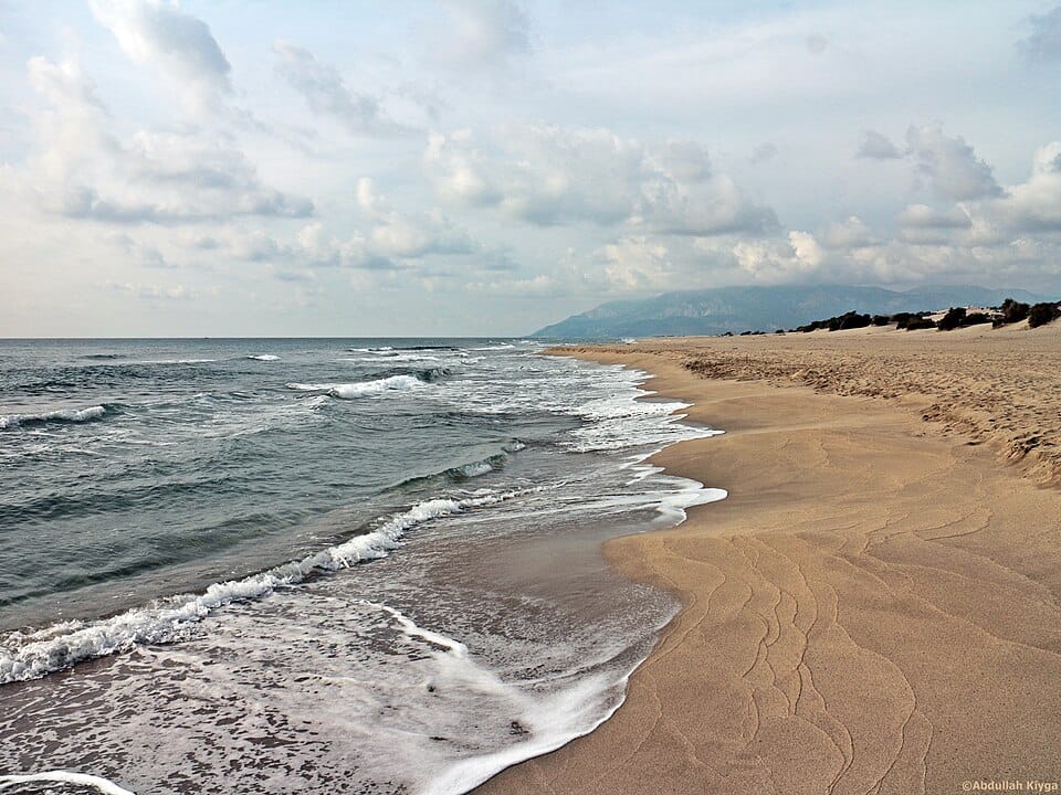 Patara Beach in Gelemis, near Kalkan, Turkey