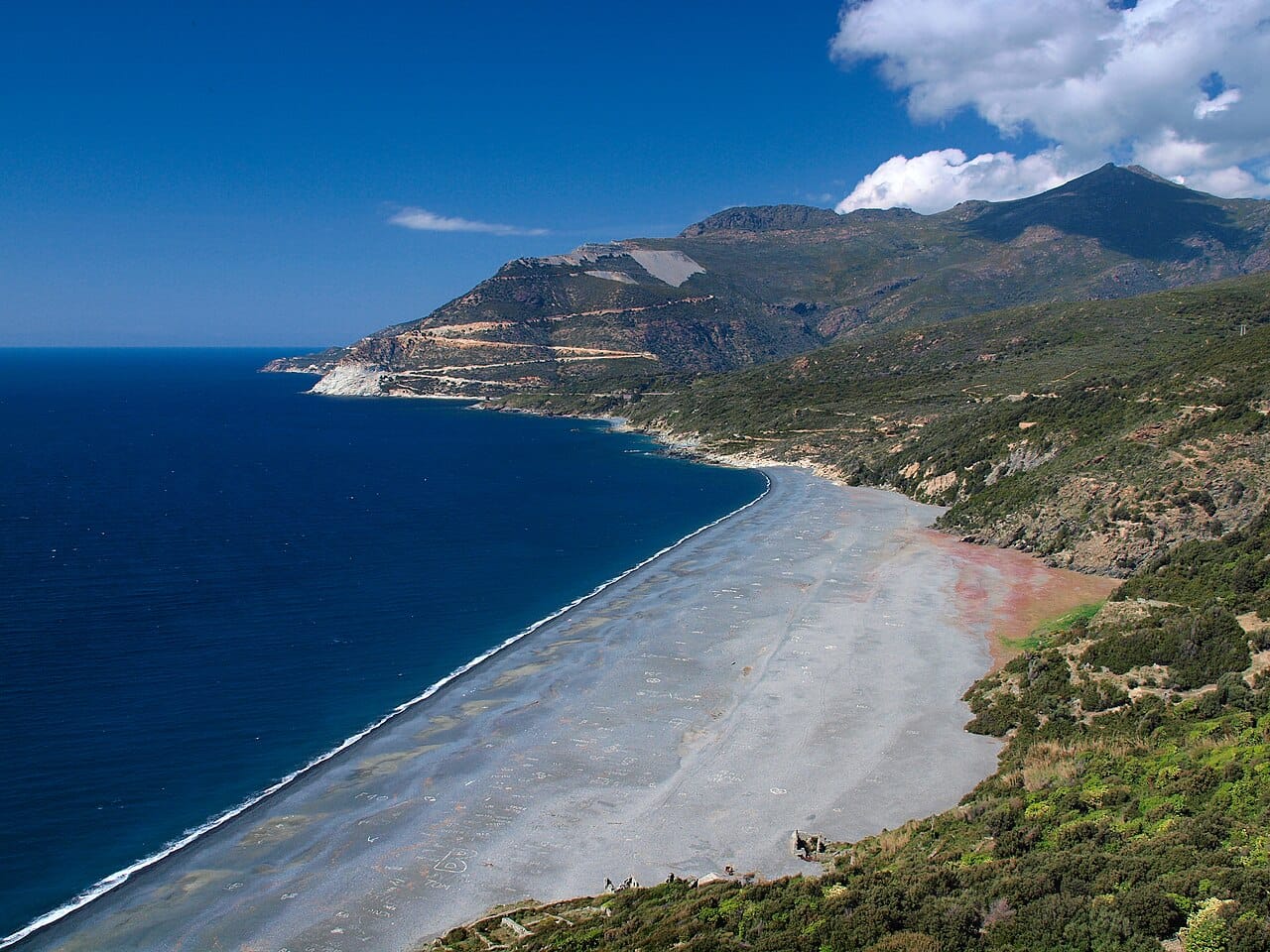 Plage de Nonza