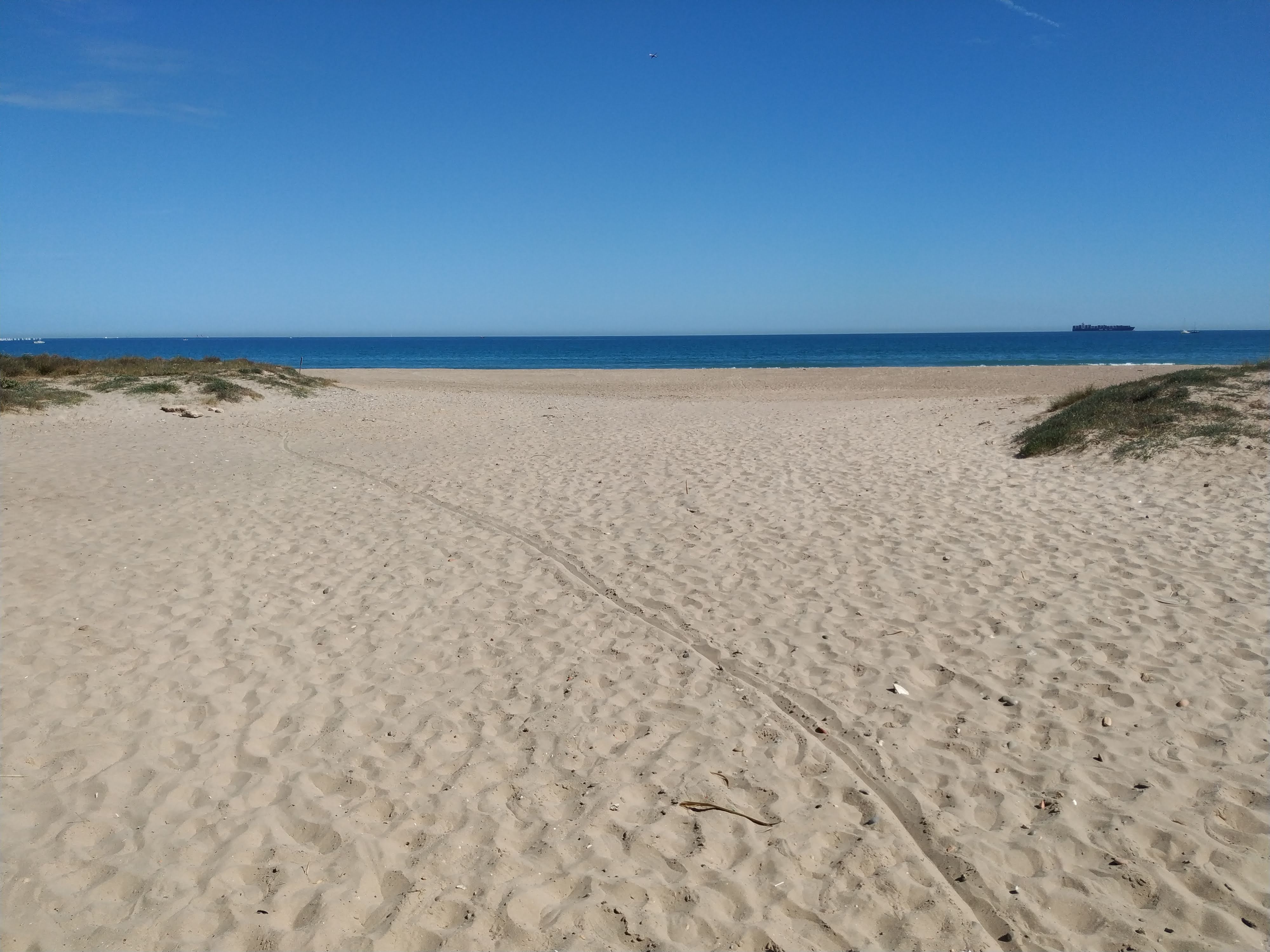 Playa del Saler in Valencia, Spain