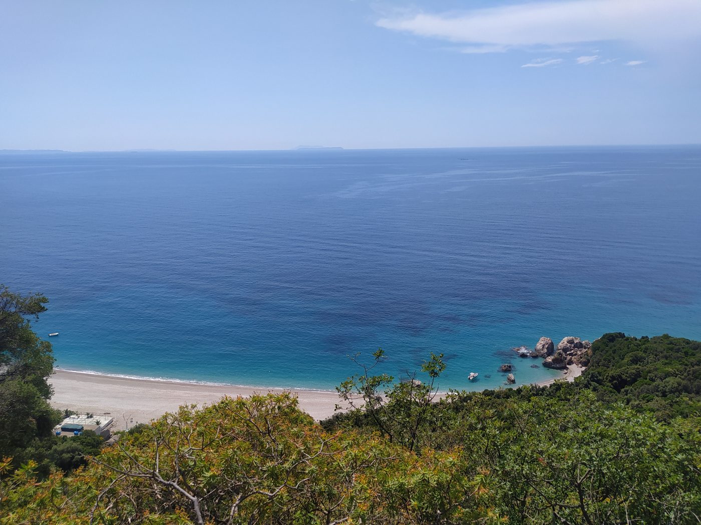 Plazhi i Krorëzës in Lukovë / Sarandë, Albanian Riviera, Albania