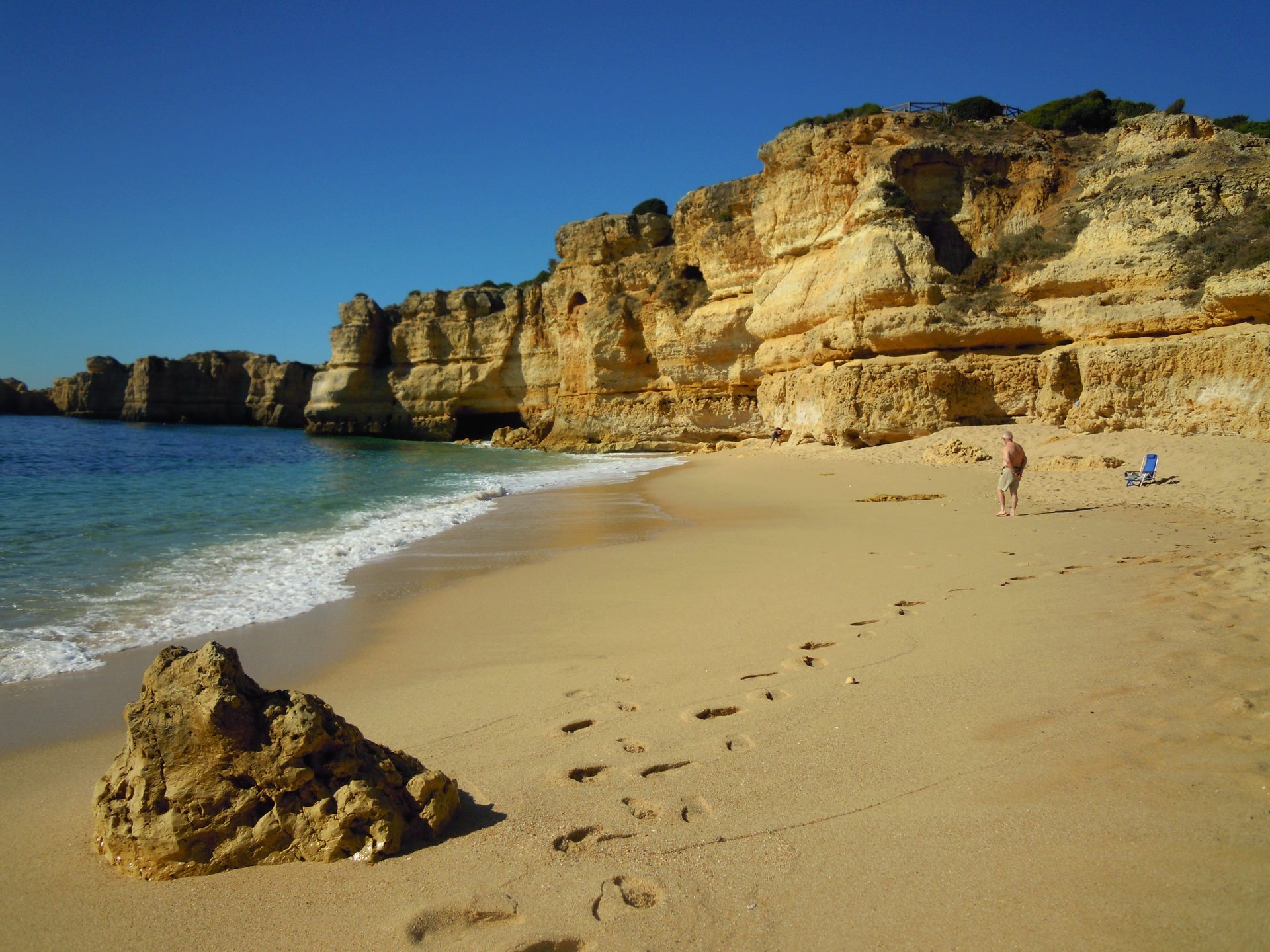 Praia da Coelha in Algarve (Albufeira), Portugal