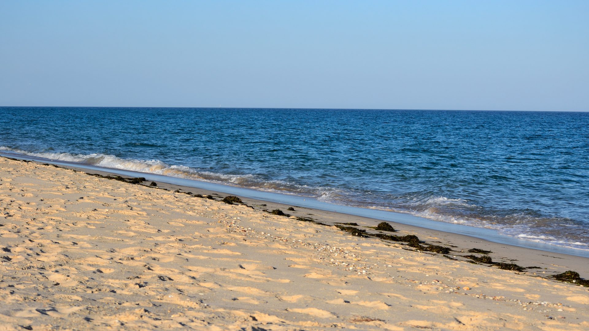 Praia do Barril in Algarve (Tavira), Portugal