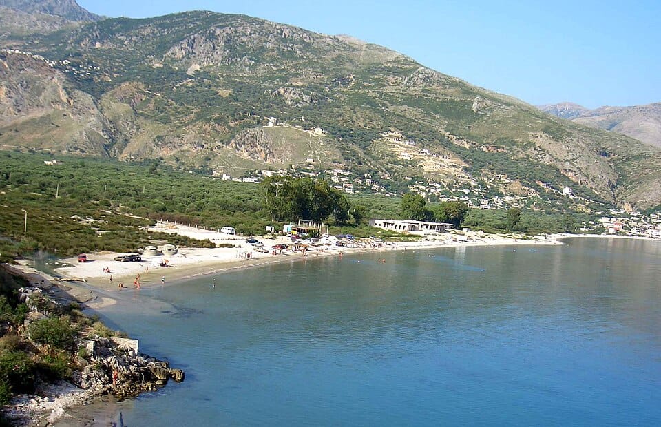 Qeparo Beach