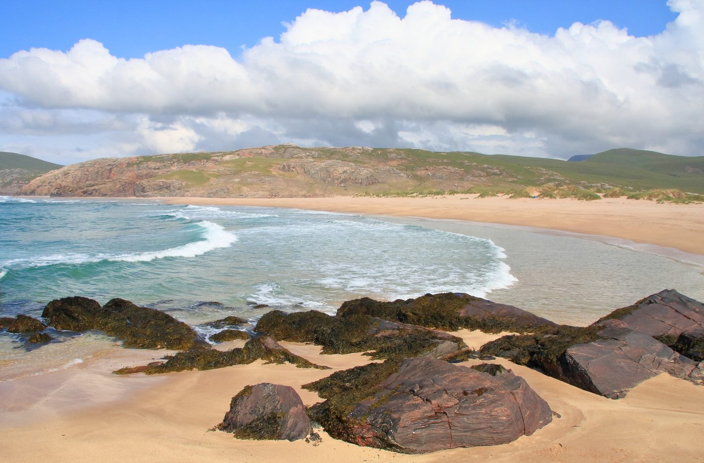 Sandwood Bay in Sutherland, Scotland, United Kingdom