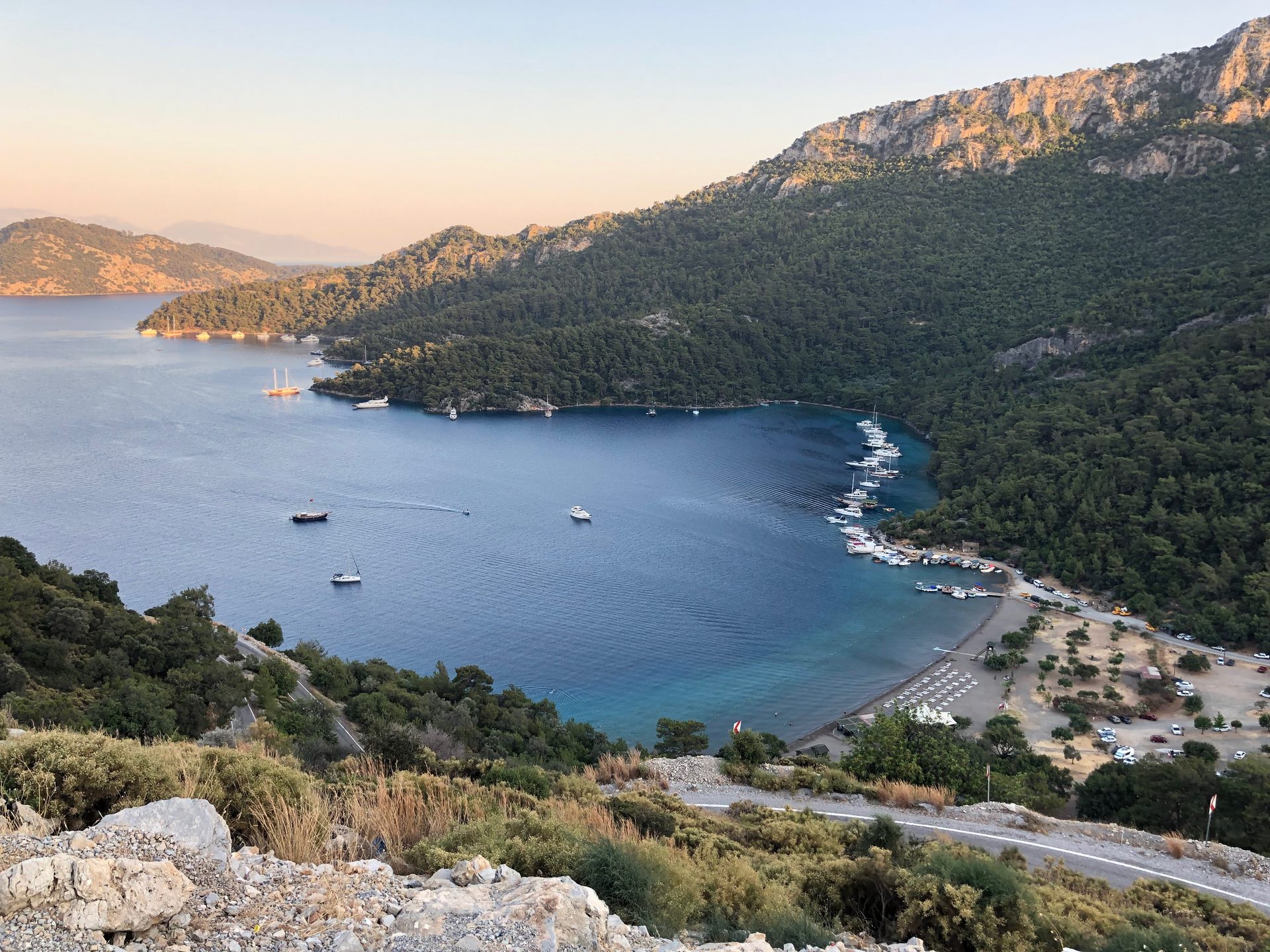 Sarsala Bay in Muğla (Dalaman), Turkey