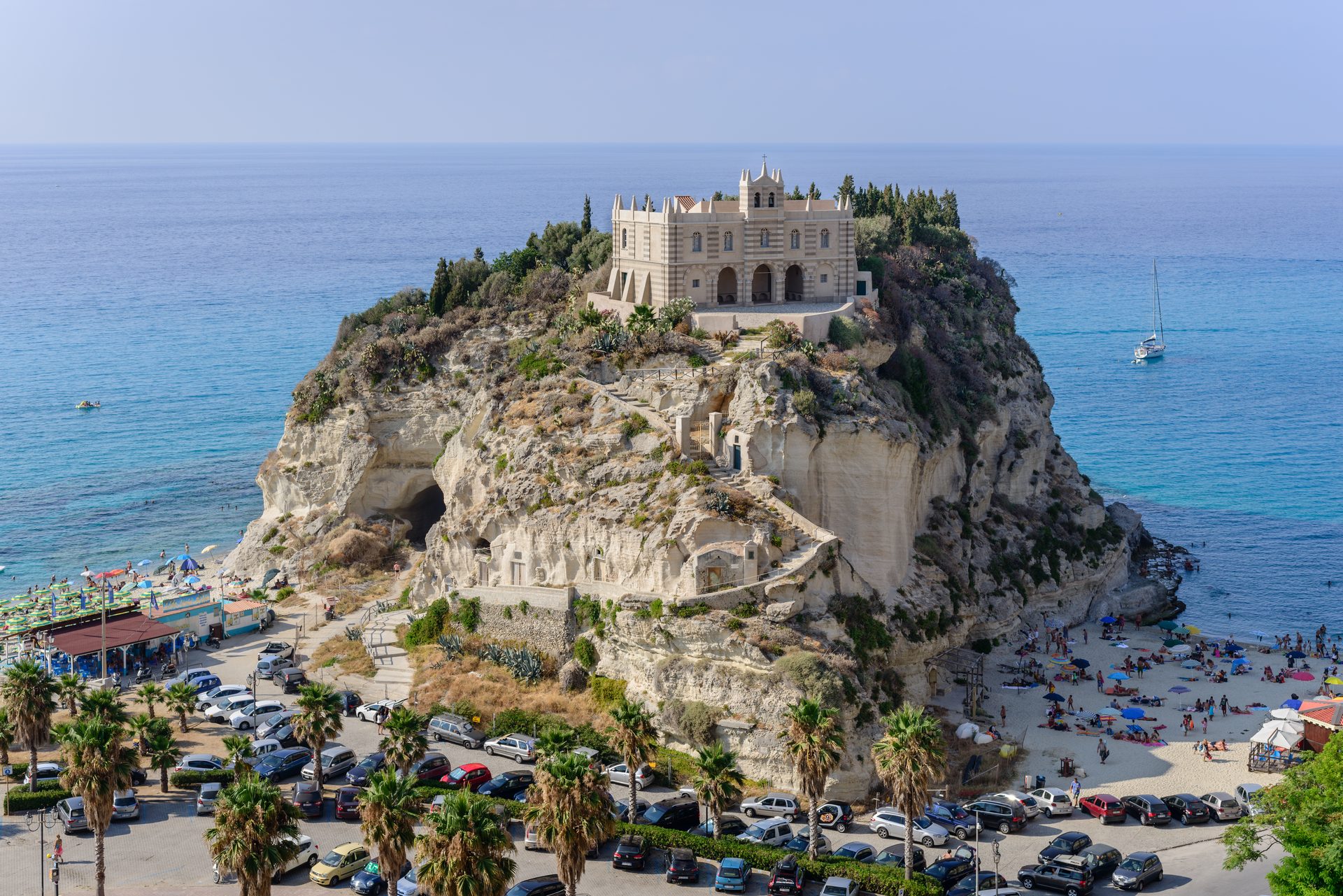 Tropea Beach in Calabria (Coast of the Gods), Italy