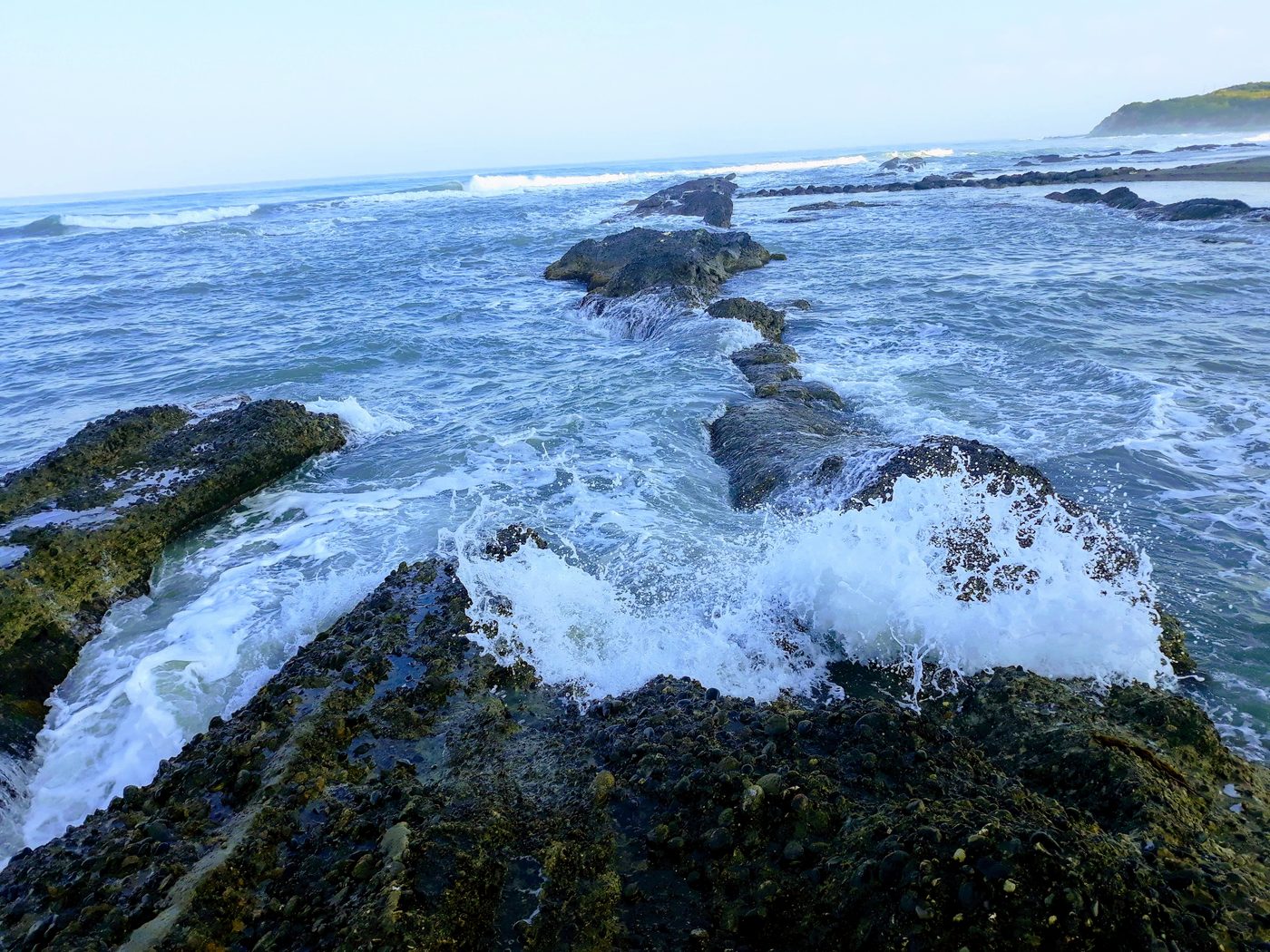Spille Beach in Kavajë, Central Albania, Albania