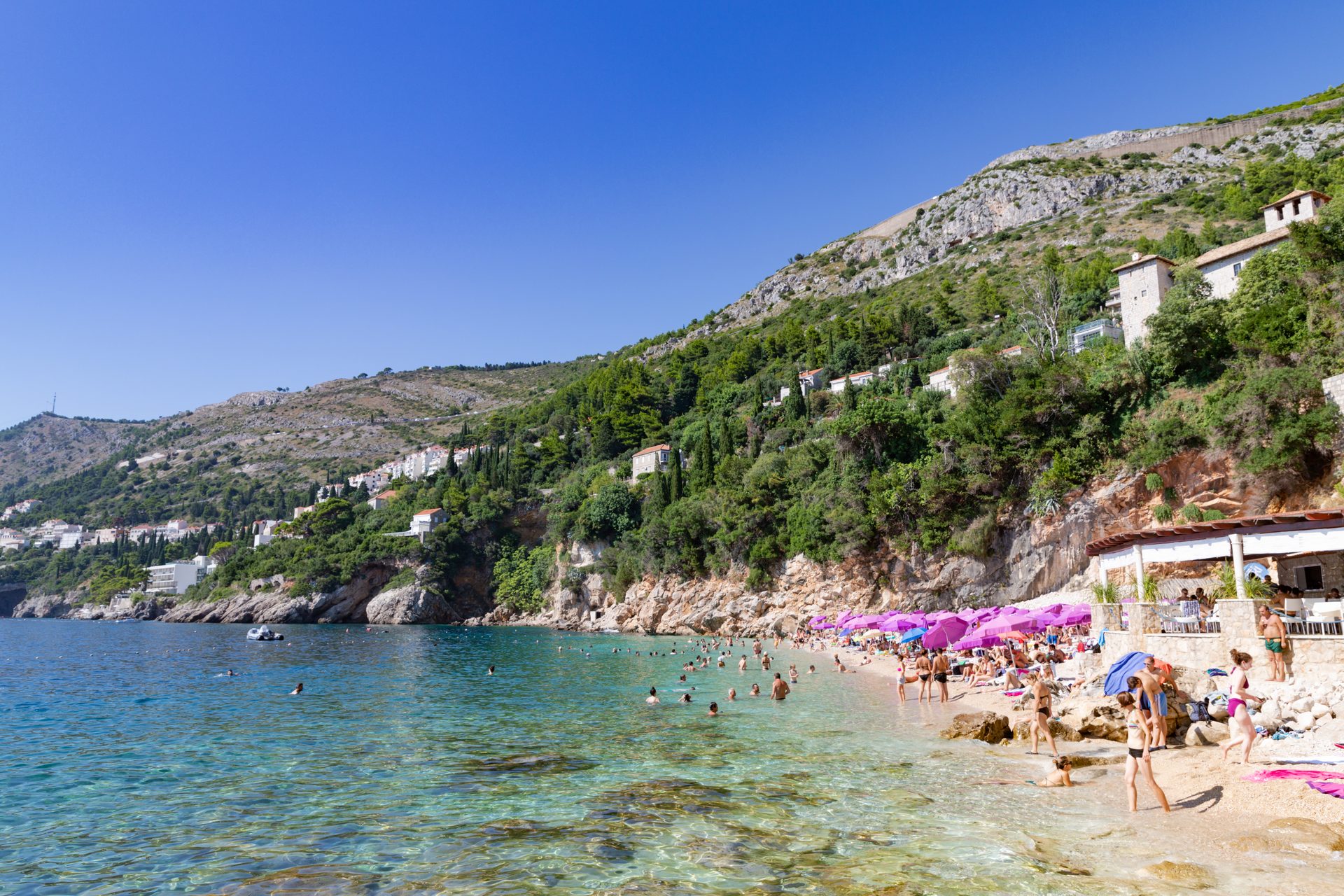 Sveti Jakov Beach in Dubrovnik-Neretva, Croatia