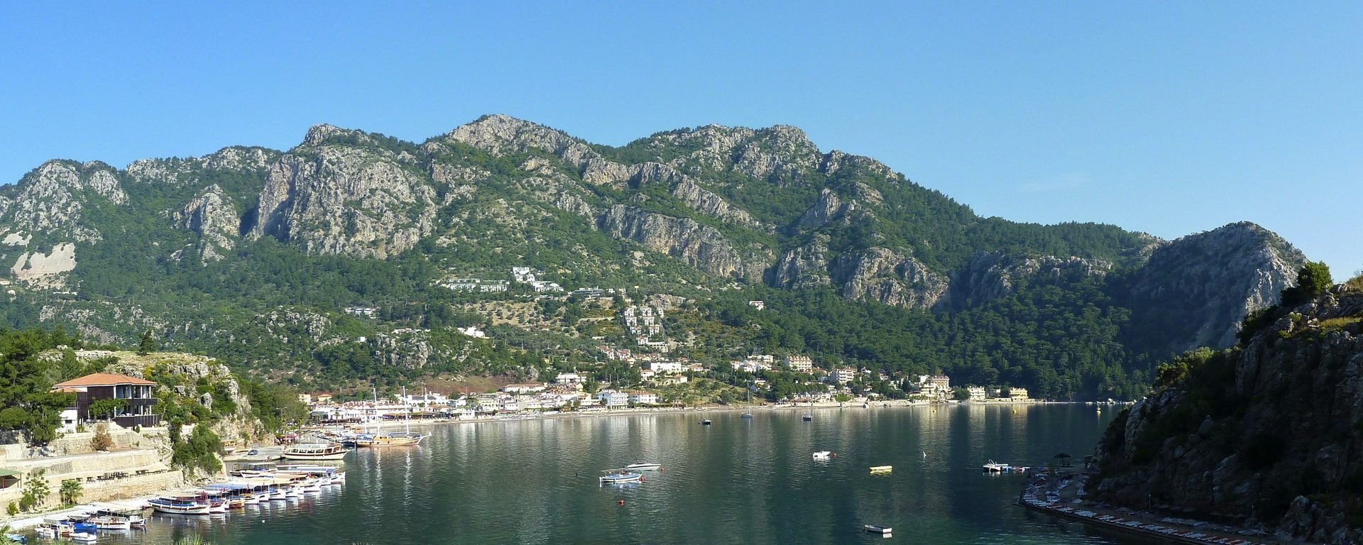 Turunç Beach in Muğla (Marmaris), Turkey