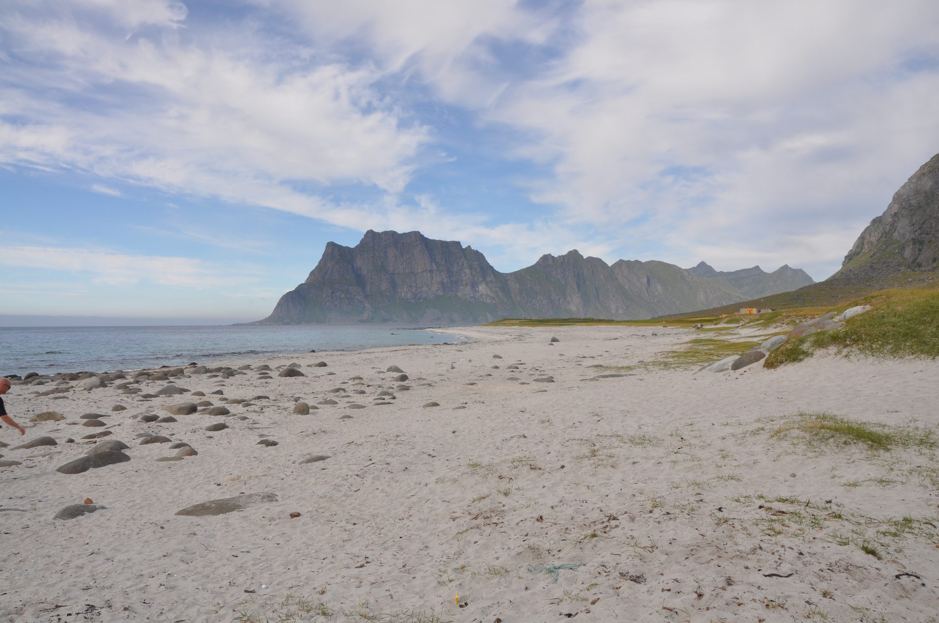 Uttakleiv Beach in Nordland (Lofoten Islands), Norway