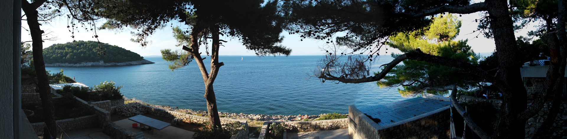 Valdarke Bay in Lošinj Island, Croatia