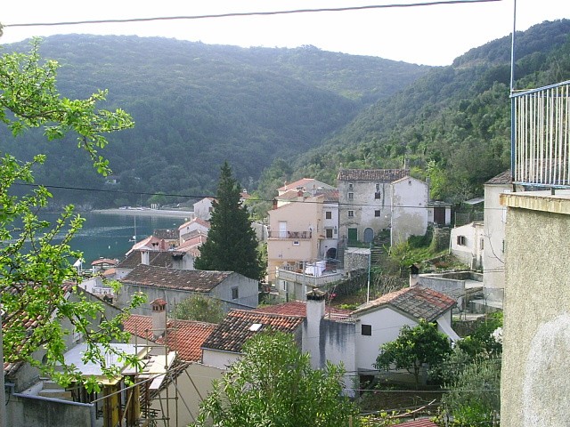 Valun Beach (Raca) in Cres Island, Croatia