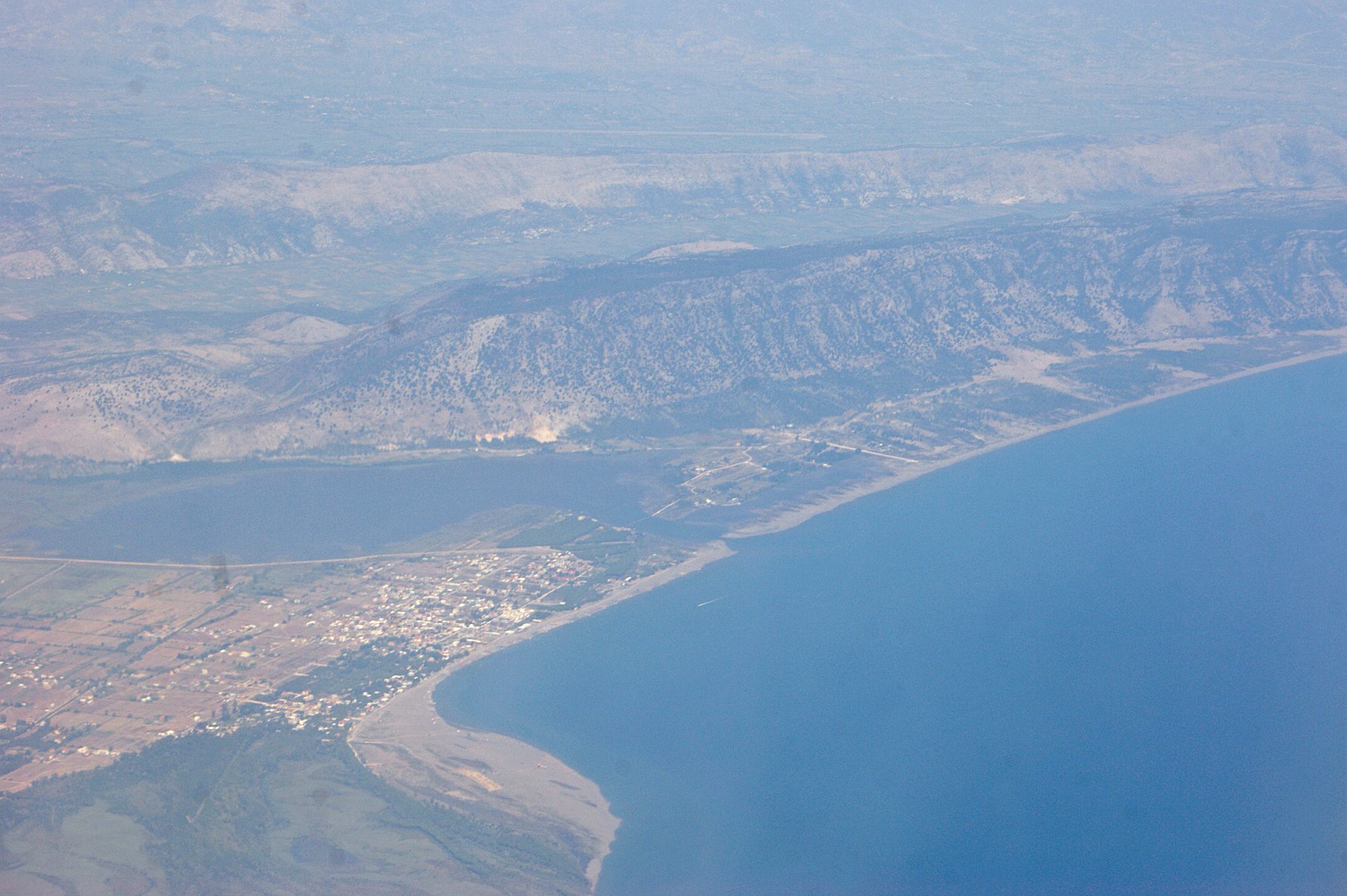 Velipojë Beach in Shkodër County, Albania