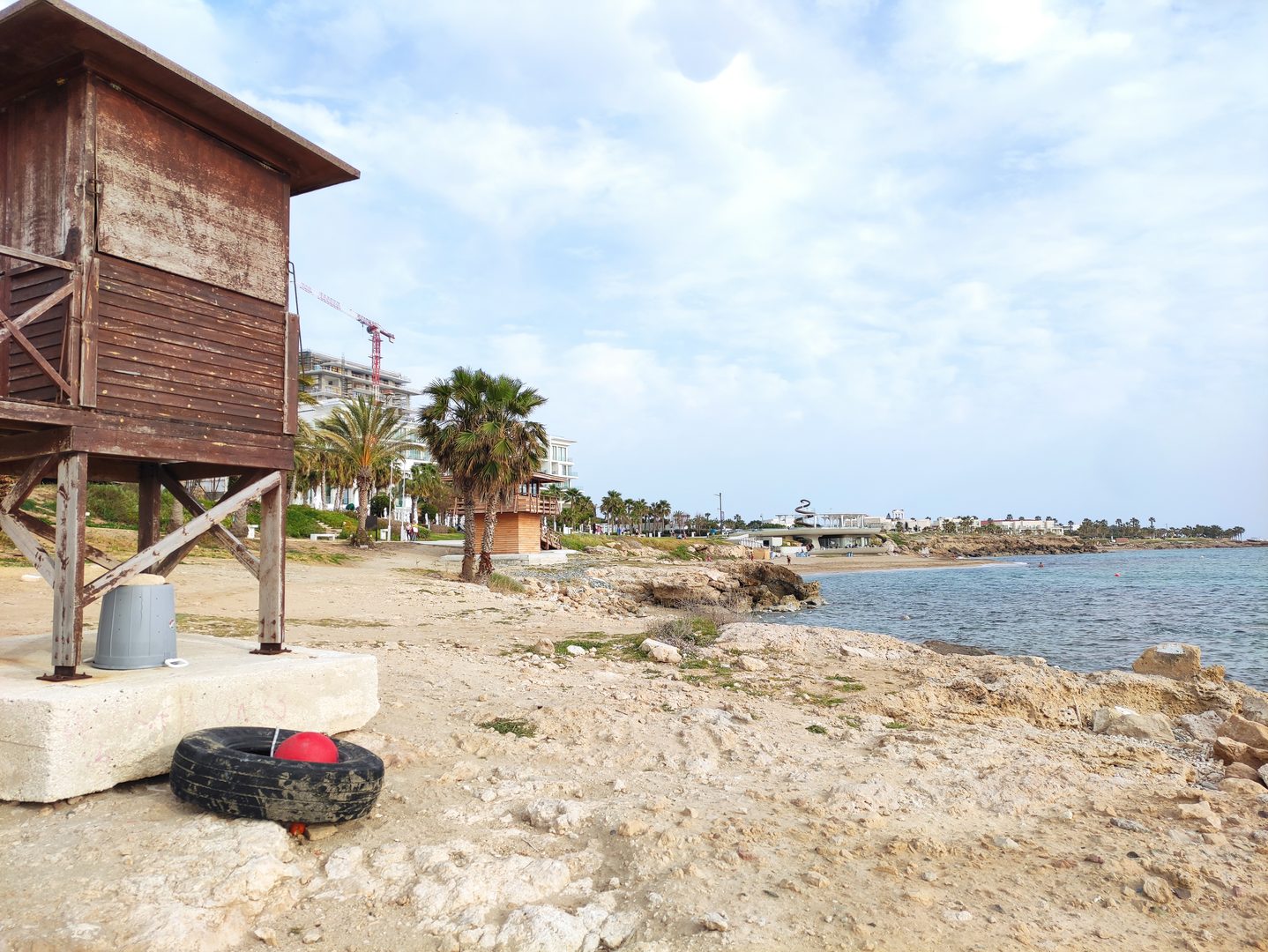 Vrysoudia Beach (SODAP) in Kato Paphos, Cyprus