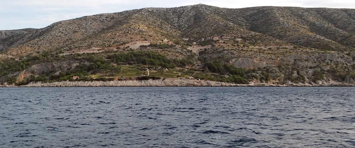 Zaraće Beach in Hvar Island, Croatia